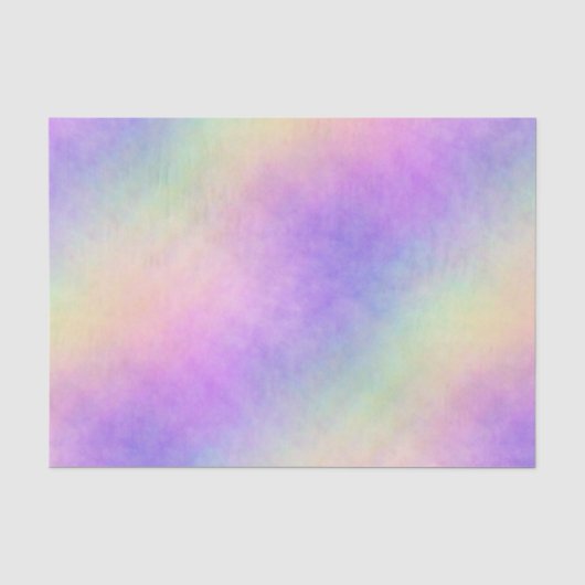 Holo Rainbow Soft ombre: Tissuepapier (Voorkant)