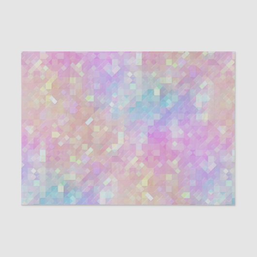 Holo sprankelmozaïek : tissuepapier (Voorkant)
