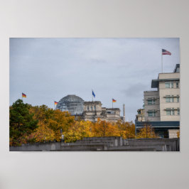 Holocaust Memorial, Berlijn, Duitsland Poster