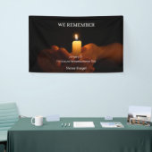 Holocaust Remembrance Day Spandoek (Beurs)