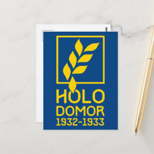 Holodomor Briefkaart