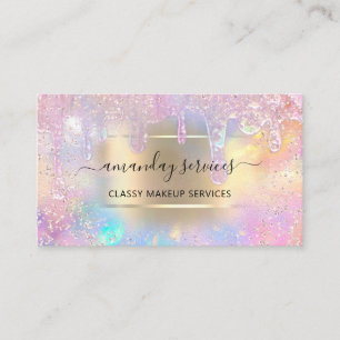 Holograaf Online Winkelen Makeup Artistische QR-co Visitekaartje