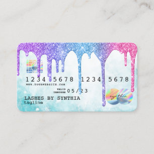 Holografen Moderne creditcard Visitekaartje