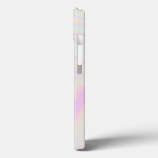 Holografisch elegant irdescent Rainbow-naam Case-Mate iPhone Case (Achterkant / Links)