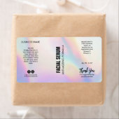 Holografisch gekleurde Dropperfleslabels Etiket (Insitu)