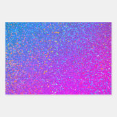 holografisch glitterblad inpakpapier vel (Voorkant)