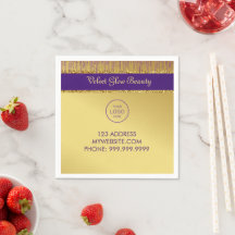 Holografisch handtekeningscript Modern Gold Glitte