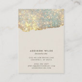 Holografisch modern Ketting dat Display Kaart verd Visitekaartje (Achterkant)