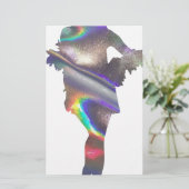 holografisch papier (Staand voorkant)