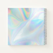 Holografisch script op feestdag notitieboek (Achterkant)