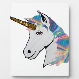 holografisch unicorn fotoplaat