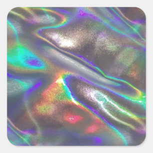 holografisch vierkante sticker
