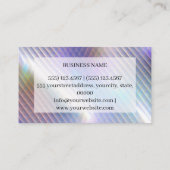 Holografisch Visitekaartje (Achterkant)