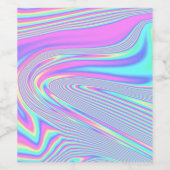 Holografisch Wijn Etiket (Enkel label)