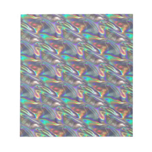 holografisch zilver notitieblok