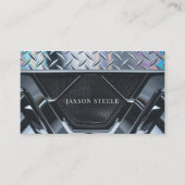 holografische Bord koolstofvezel Visitekaartje (Voorkant)