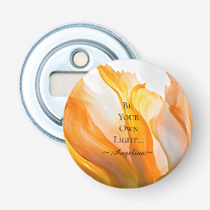 Holografische esthetiek button flesopener