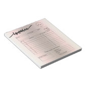 Holografische factuur aangepaste Logo Notitieblok (Schuin)