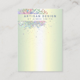 Holografische Glitter Earring Holder Display Card Visitekaartje