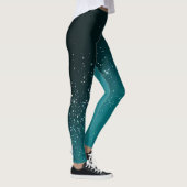 Holografische Glitter-Leggings Leggings (Rechts)