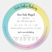 Holografische gradiëntkatoen Stickers van de leven (Voorkant)