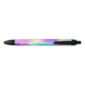 Holografische Iridiserende Opal Promotionele Custo Zwarte Inkt Pen (Achterkant)