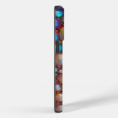 Holografische kleuren bubble wrap macro textuur Case-Mate iPhone case (Achterkant / Rechts)