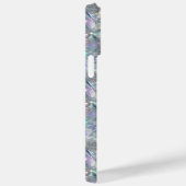 Holografische Opal Stone Achtergrond Monogram Case-Mate iPhone Case (Achterkant / Rechts)