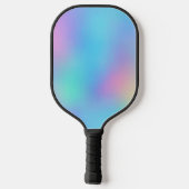 Holografische Pasteldroom Pickleball Paddle (Achterkant)