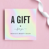 Holografische regenboogunicorn pasteel moderne sal