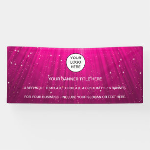 Holografische Sparkle Opal Iridescent business tek Spandoek