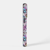 Holografische stenen patroon gepersonaliseerd iPhone hoesje (Rechterkant)