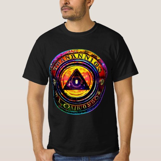 Holografische Sticker T-shirt (Voorkant)