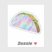 holografische taco sticker (Vel)