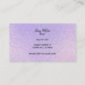 Holografische Visitekaartjes (Achterkant)