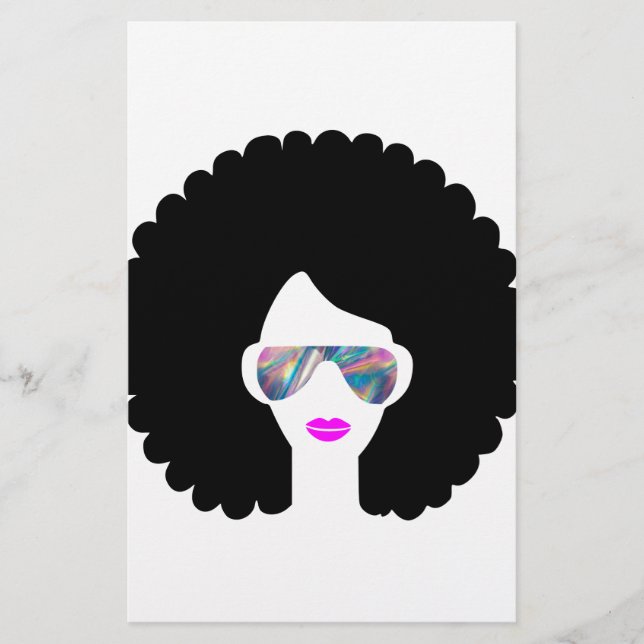 hologram afro (Voorkant)