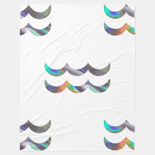 hologram aquarius blanket fleece deken (Voorkant)