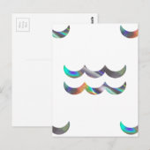 hologram Aquarius Briefkaart (Voorkant / Achterkant)