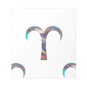 hologram Aries Notitieblok