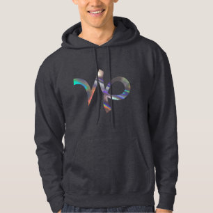 hologram Capricorn mannen sweatshirt met mondstuk