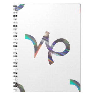 hologram Capricorn Notitieboek