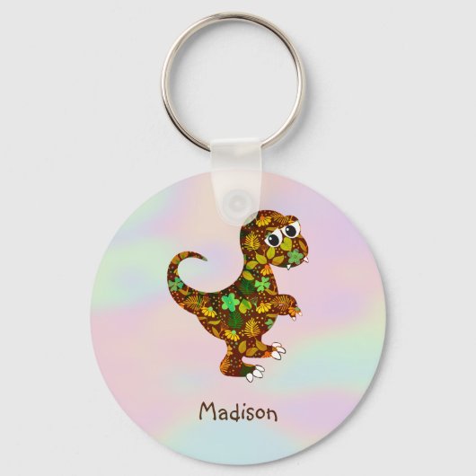 Hologram en dinosaur sleutelhanger (Voorkant)