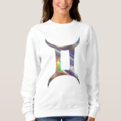 hologram gemini - vrouw sweatshirt (Voorkant)