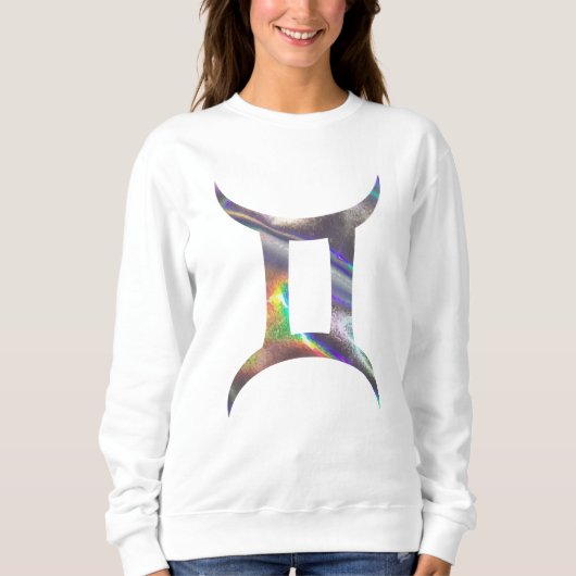 hologram gemini - vrouw sweatshirt (Voorkant)