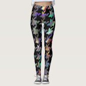 hologram houndstooth leggings (Voorkant)