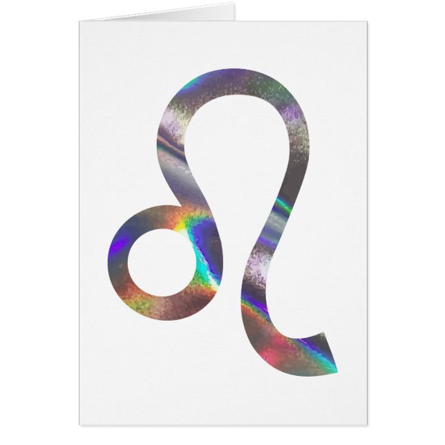 hologram Leo (Voorkant)