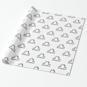 hologram Libra Cadeaupapier