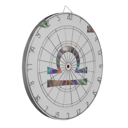 hologram Libra Dartbord (Voorkant Links)