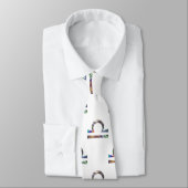 hologram libra masculin necktie cravate (Attaché)