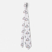hologram libra masculin necktie cravate (Dos)